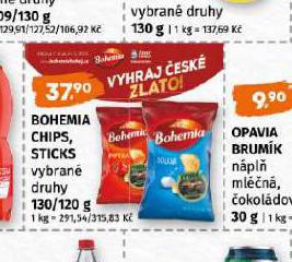 BOHEMIA CHIPS, STICKS