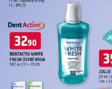 DENTACTIV WHITE FRESH STN VODA