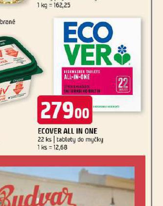 ECOVER ALL IN ONE TABLETY DO MYKY