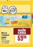 BILLA TOALETN PAPR