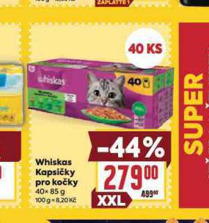 WHISKAS KAPSIKY PRO KOKY