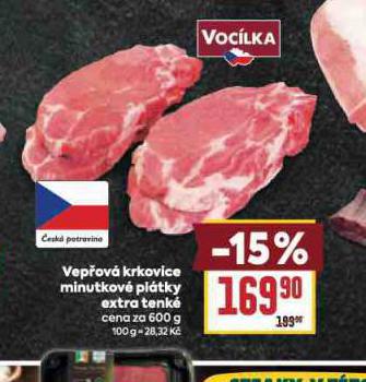VEPOV KRKOVICE MINUTKOV PLTKY EXTRA TENK