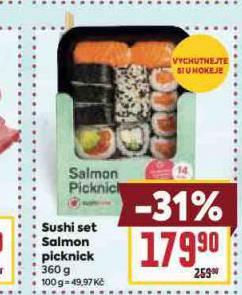 SUSHI SET SALMON PICKNICK