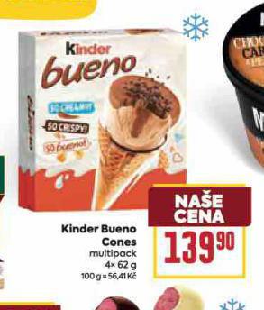 KINDER BUENO CONES