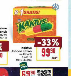 KAKTUS JAHODA CITRON