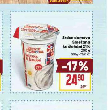 SMETANA KE LEHN 31%