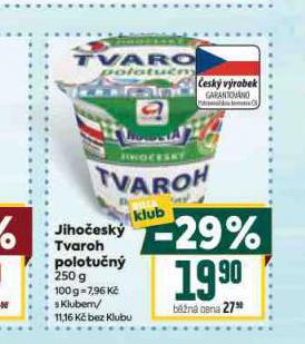 JIHOESK TVAROH POLOTUN