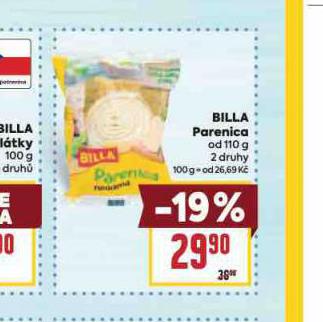BILLA PARENICA