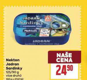 NEKTON JADRAN SARDINKY