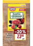 DR. OETKER KYSELINA CITRONOV