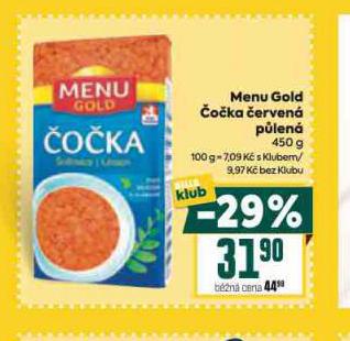 MENU GOLD OKA ERVEN PLEN