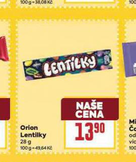 ORION LENTILKY