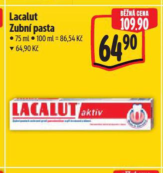LACALUT ZUBN PASTA