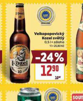 PIVO VELKOPOPOVICK KOZEL 10