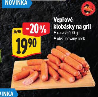 VEPOV KLOBSKY NA GRIL