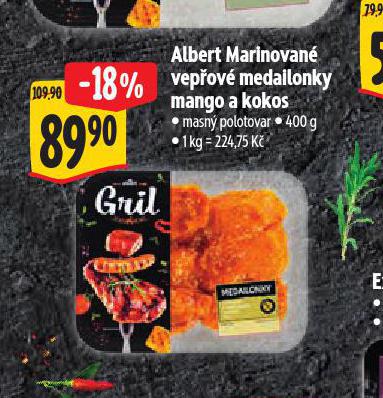 MARINOVAN VEPOV MEDAILONKY MANGO A KOKOS