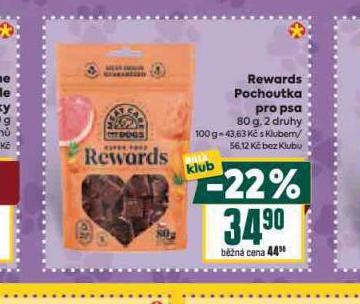 REWARDS POCHOUTKA PRO PSY