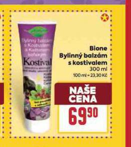BIONE BYLINN BALZM S KOSTIVALEM