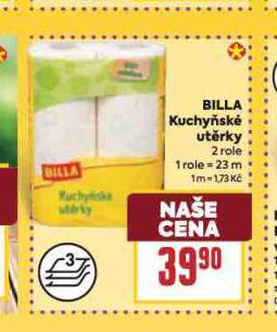BILLA KUCHYSK UTRKY