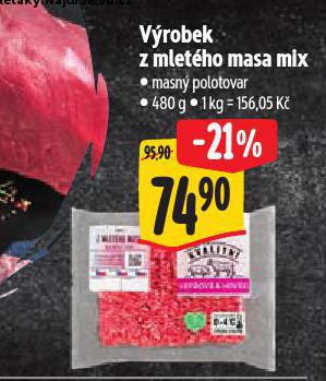 VROBEK Z MLETHO MASA MIX