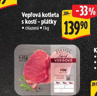 VEPOV KOTLETA S KOST