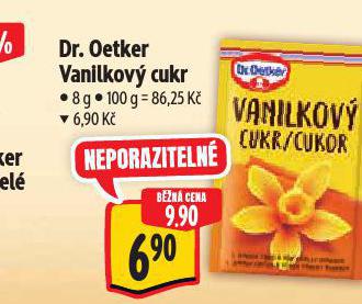 DR. OETKER VANILKOV CUKR