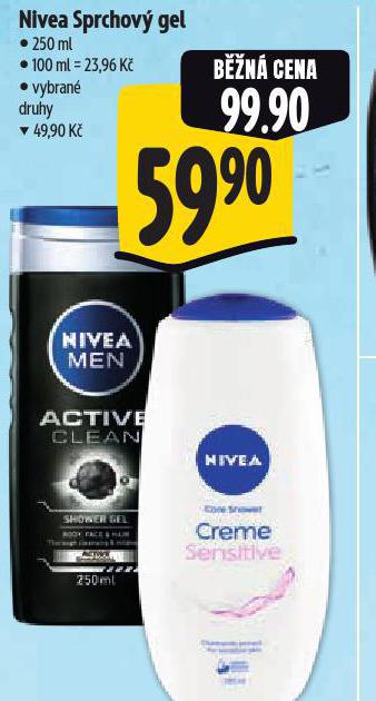 NIVEA SPRCHOV GEL