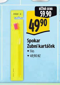 SPOKAR ZUBN KARTEK