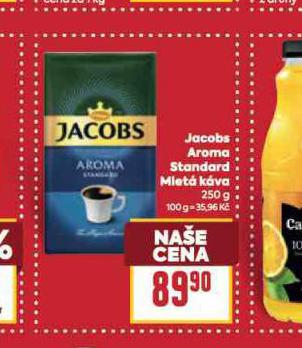 JACOBS AROMA STANDARD MLET KVA