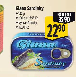 GIANA SARDINKY