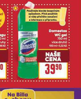 DOMESTOS WC GEL