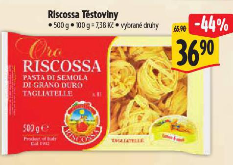 RISCOSSA TSTOVINY