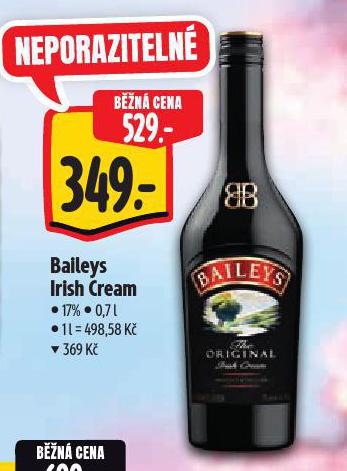 BAILEYS IRISH CREAM