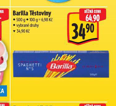 BARILLA TSTOVINY