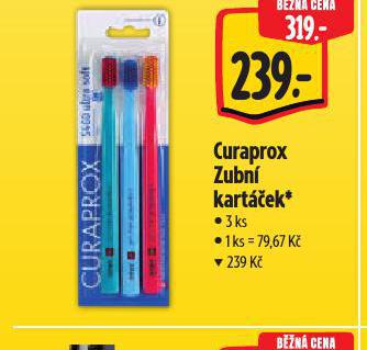 CURAPROX ZUBN KARTEK