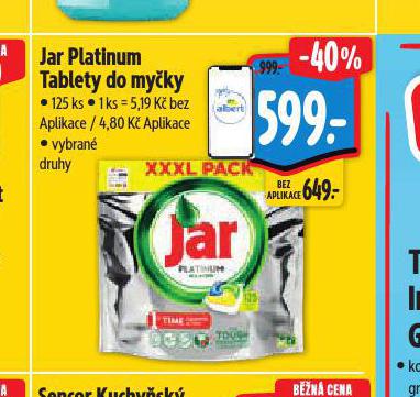 JAR PLATINUM TABLETY DO MYKY
