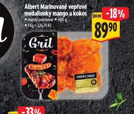 MARINOVAN VEPV MEDAILONKY MANGO A KOKOS