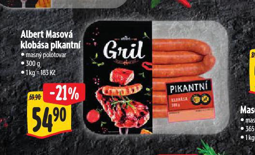 MASOV KLOBSA PIKANTN