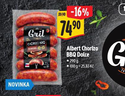 CHORIZO BBQ DOLCE