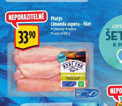PLATS LIMANDA ASPERA  - FILET