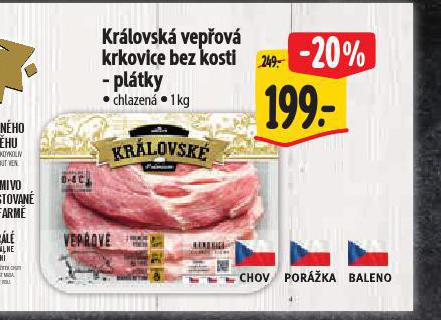 VEPOV KRKOVICE BEZ KOSTI - PLTKY
