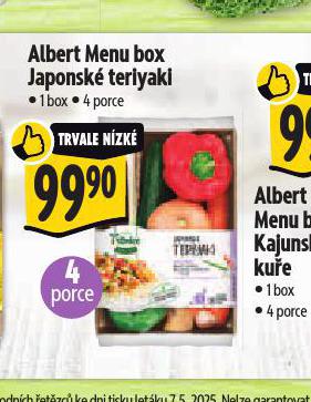 ALBERT MENU BOX JAPONSK TERLYAKI