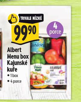 ALBERT MENU BOX KAJUNSK KUE