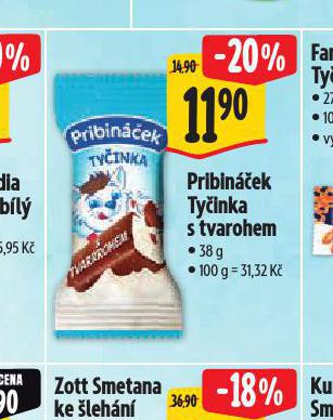 PRIBINEK TYINKA S TVAROHEM