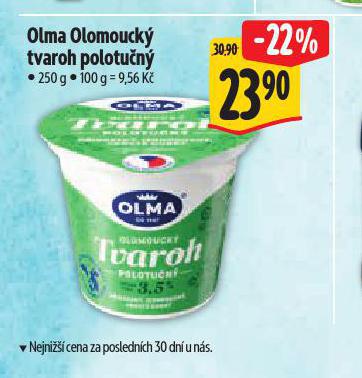 OLMA OLOMOUCK TVAROH POLOTUN