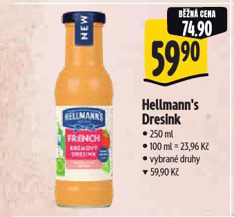 HELLMANNS DRESINK