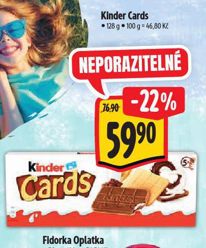 KINDER CARDS