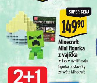 MINECRAFT MINI FIGURKA Z VAJKA