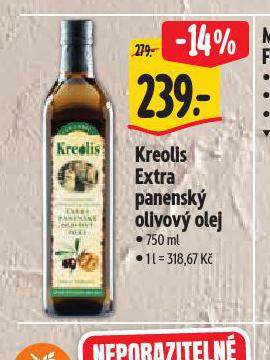 KREOLIS EXTRA PANENSK OLIVOV OLEJ