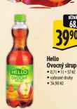 HELLO OVOCN SIRUP